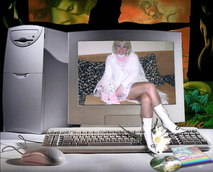 Молодуха разделась и по вебкамере увлеклась виртуальным сексом с незнакомцем