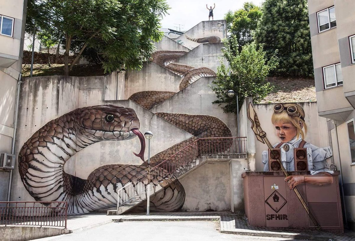 Граффити змей