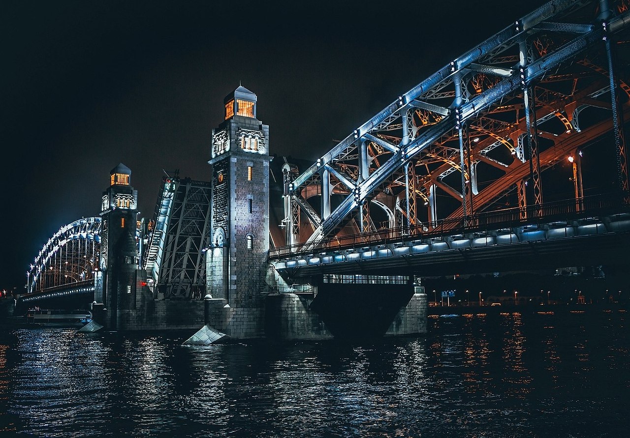 Мост Петра Великого В Санкт Петербурге Фото