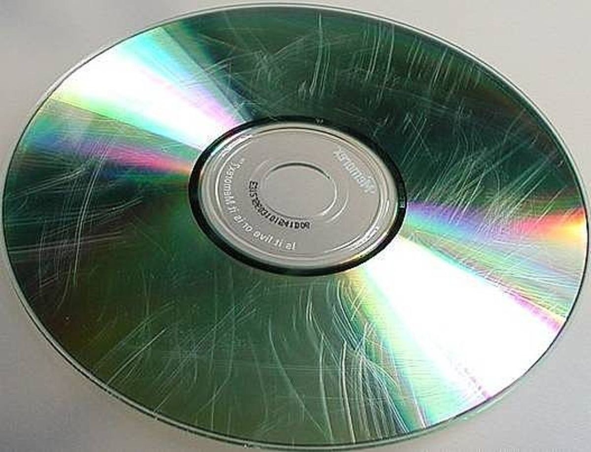 Царапины на компакт диске