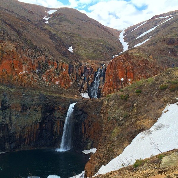 Красные камни норильск фото