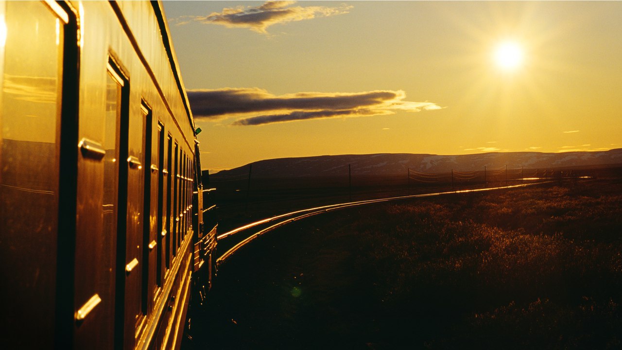 Вид из поезда