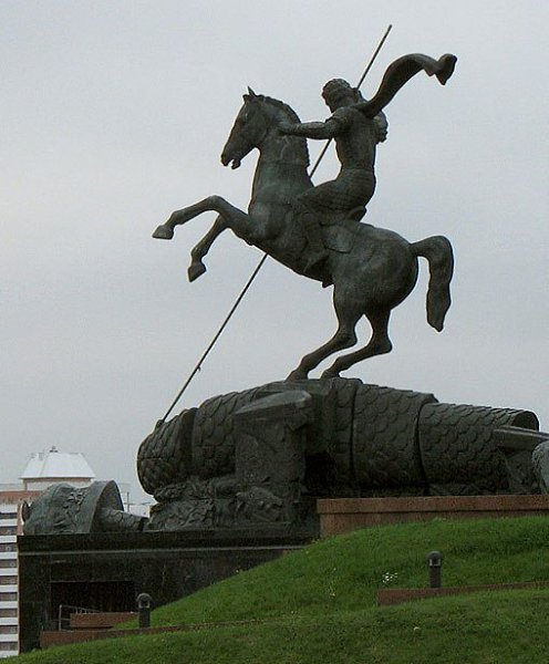 Георгий победоносец на поклонной горе в москве фото