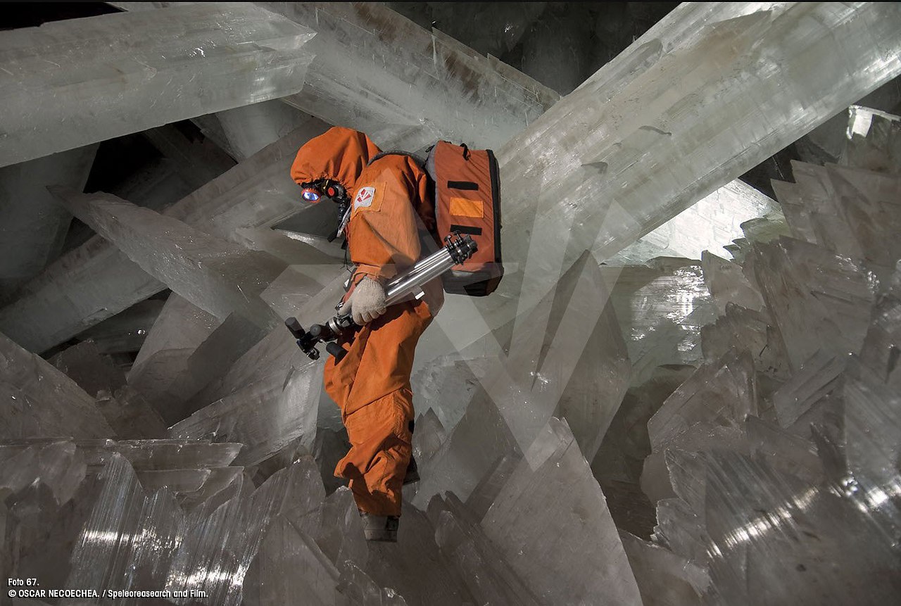 Пещера кристаллов гигантов в Мексике
