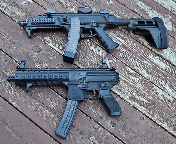 MPX-P 9mm, CZ-USA firearms Scorpion EVO 3 S1, KRISS Arms Vector CRB .45ACP,...