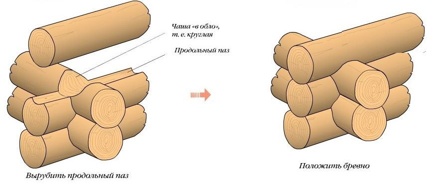 При хранении бревен их укладывают 12. Продольный ПАЗ В бревне. Полукруглый продольный ПАЗ. Продольный ПАЗ-фаска. Бревно поперек.