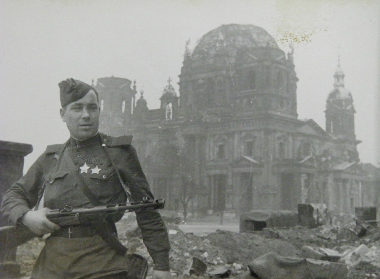 советские войска в берлине