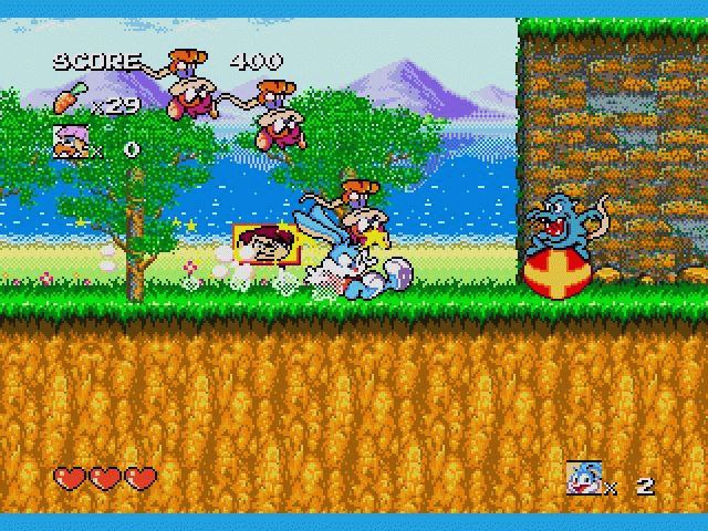 Полная карта tiny toon sega