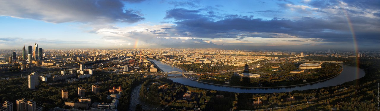 Москва панорамное