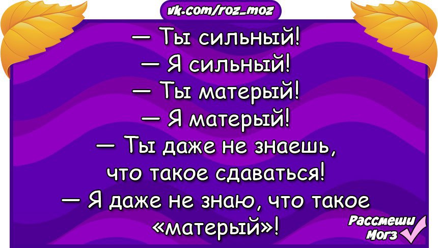 Ты сильная ты матерая картинка