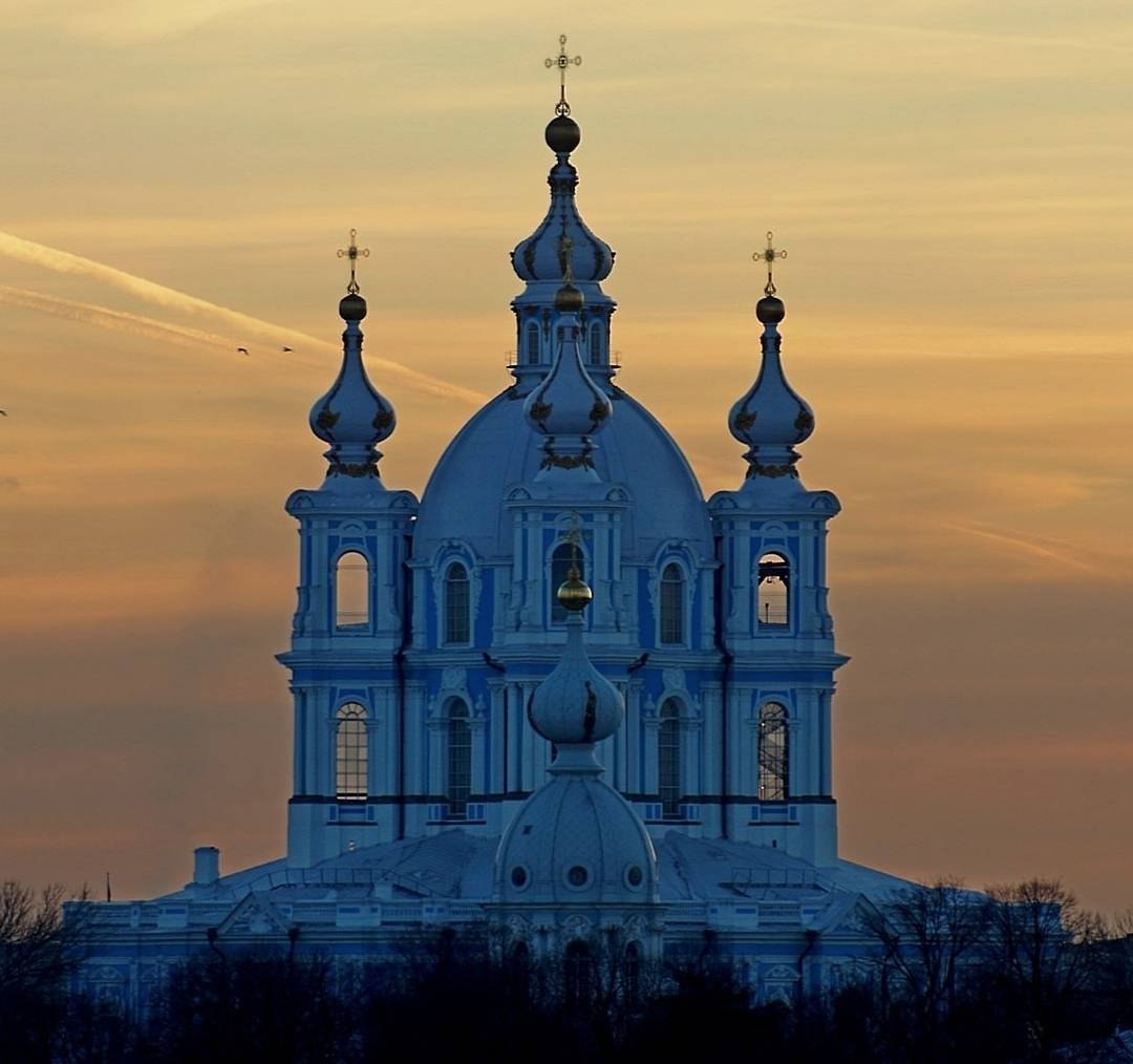 Смольный собор Воскресения Христова Санкт Петербург