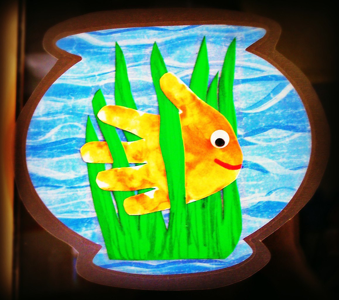 Рыбка поделка для детей