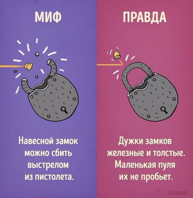 Миф правда в картинках