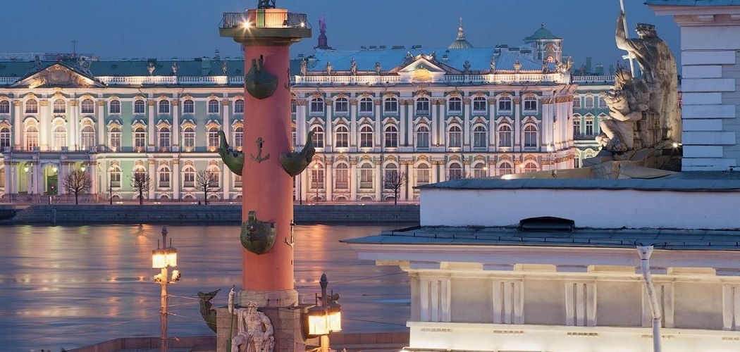 Ростральные колонны в санкт петербурге