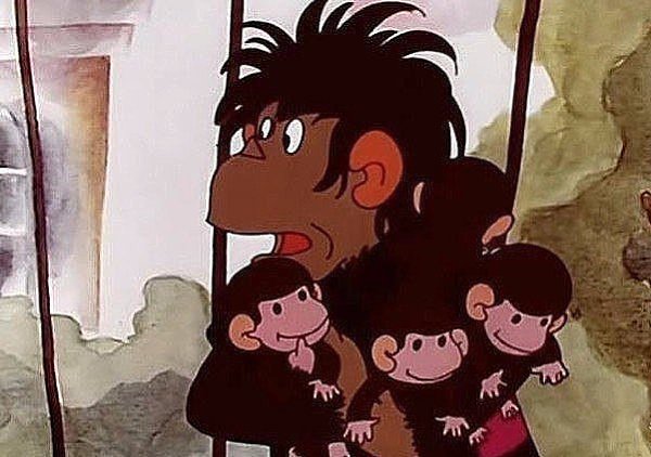 Мама обезьянка из мультика про обезьянок фото