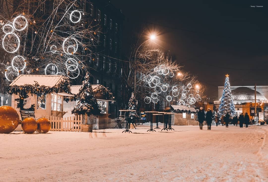 Новый Год Фото Улиц