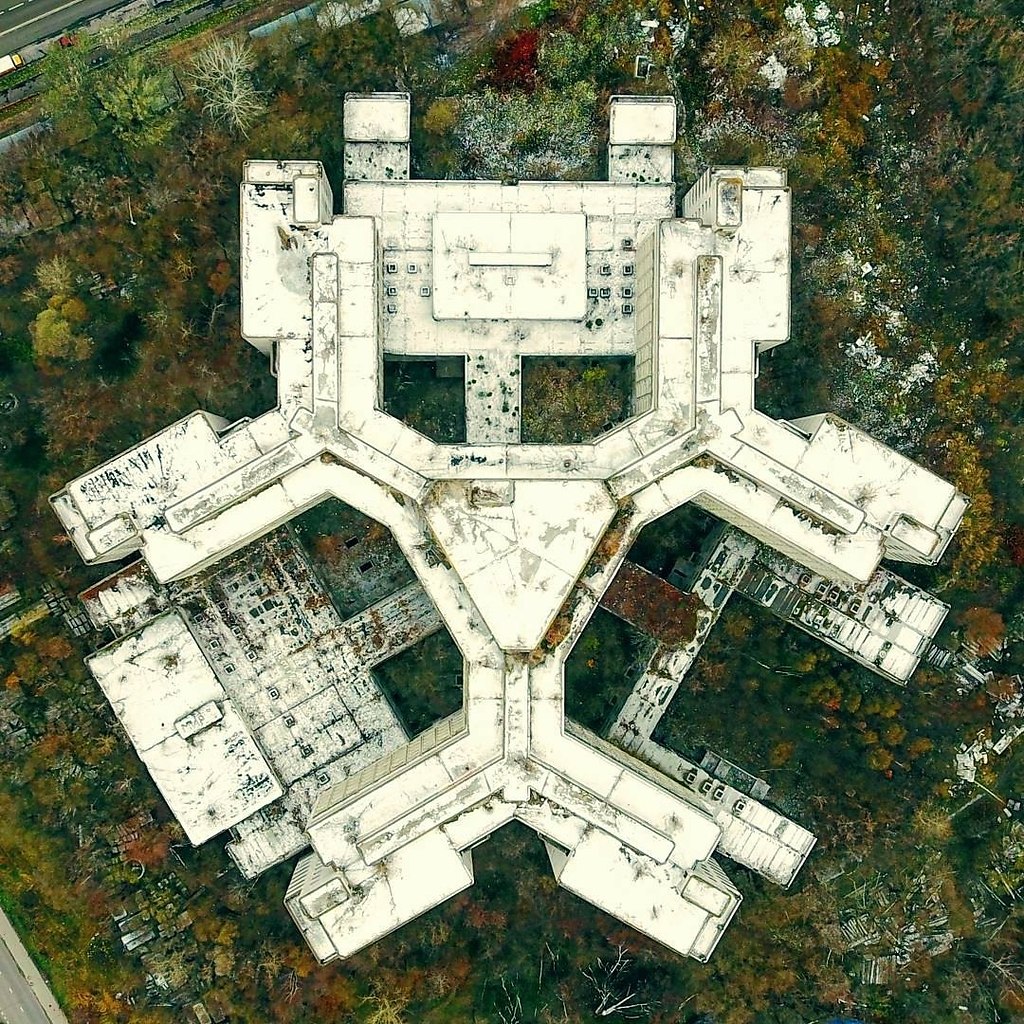 Заброшки московской области карта