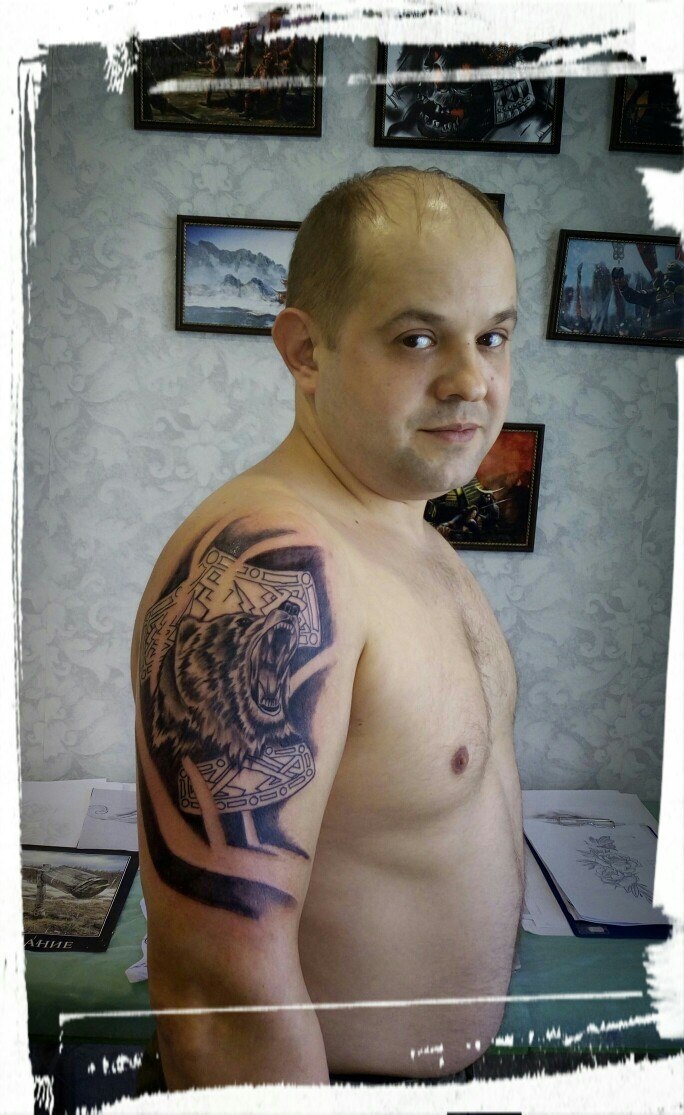 Татуировка Слава России