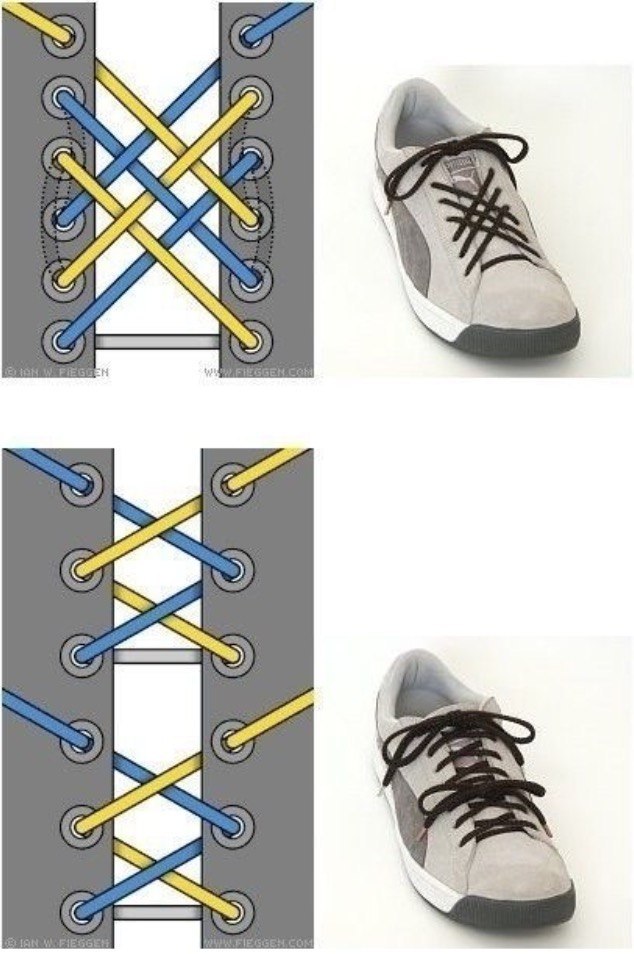 Шнуровка кроссовок 4. Красиво зашнуровать шнурки на 5 дырок. Схема завязывания шнурков. Схема завязывания шнурков на кроссовках. Шнурование кед с 5 дырками.