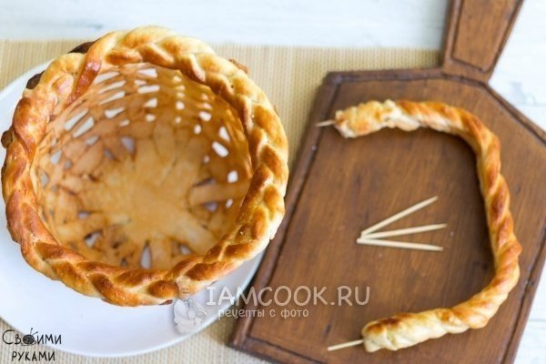 Корзиночка Из Теста Фото