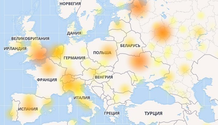 Польша россия карта мира