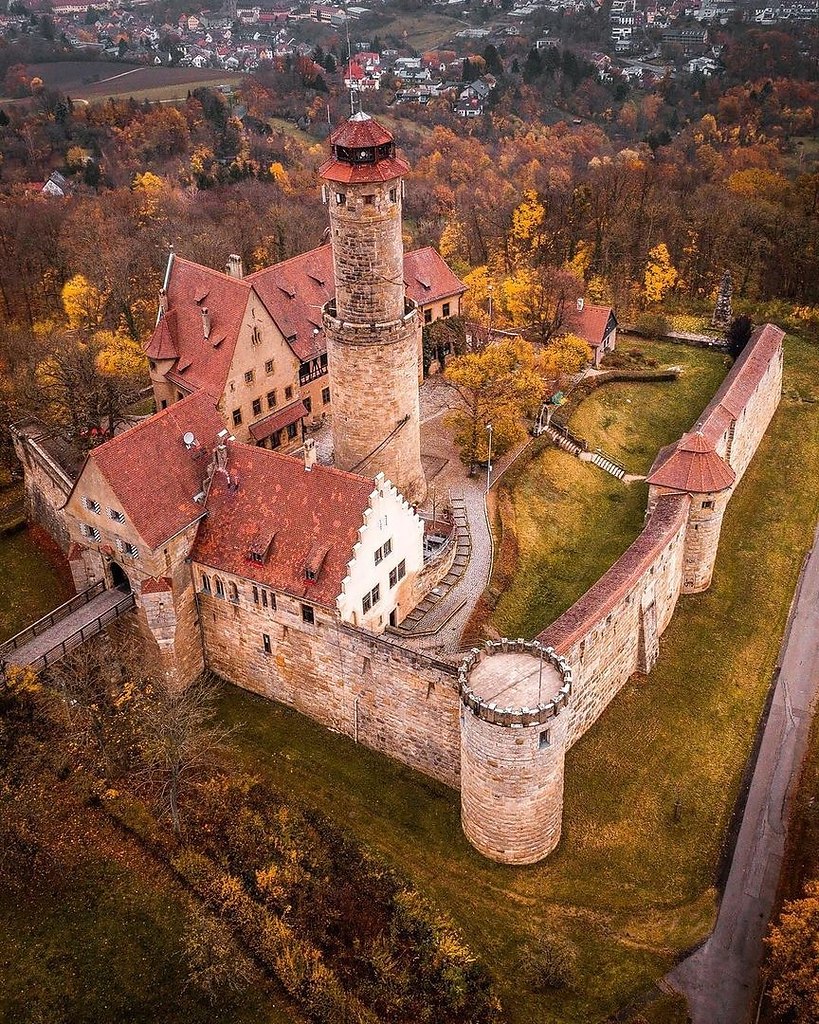 Средневековые замки германии фото