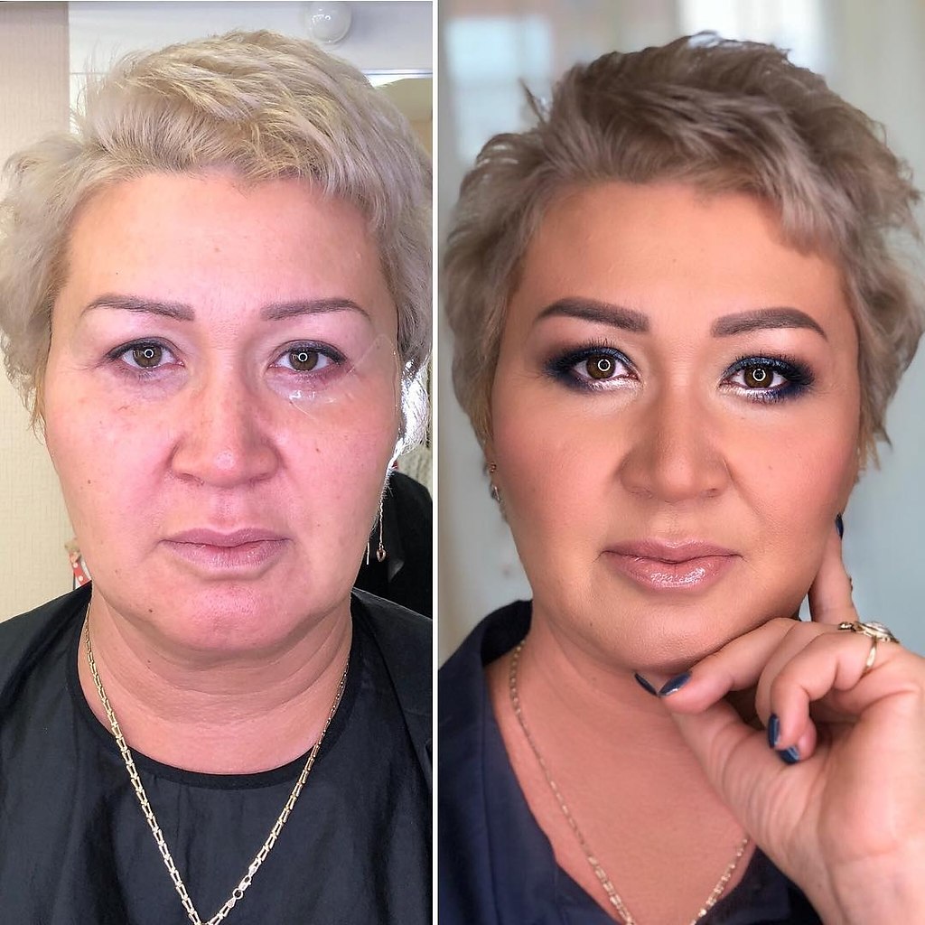 Вечерний макияж для женщин после 40