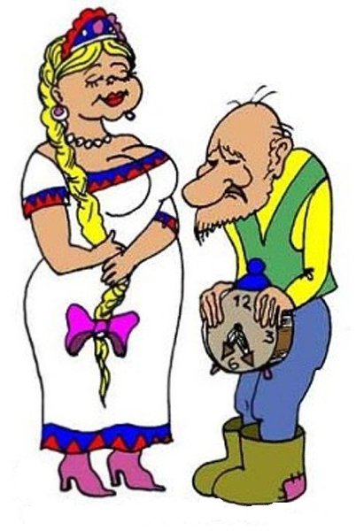 Прикольное рисунки старика
