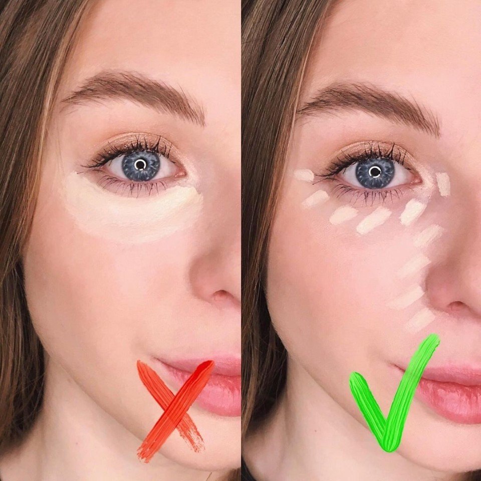 Скрыть носогубные складки с помощью макияжа пошаговое фото