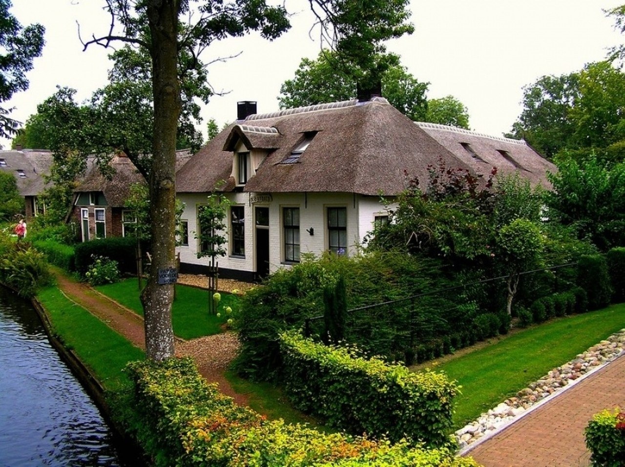 Деревня Лосдрехт Нидерланды