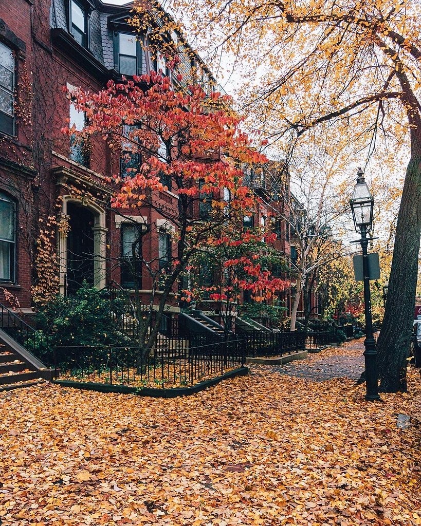 Бостон осенью