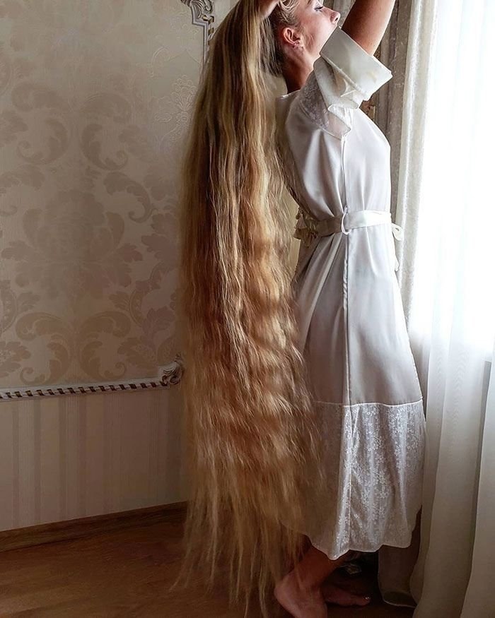 Как раньше отращивали такие длинные волосы