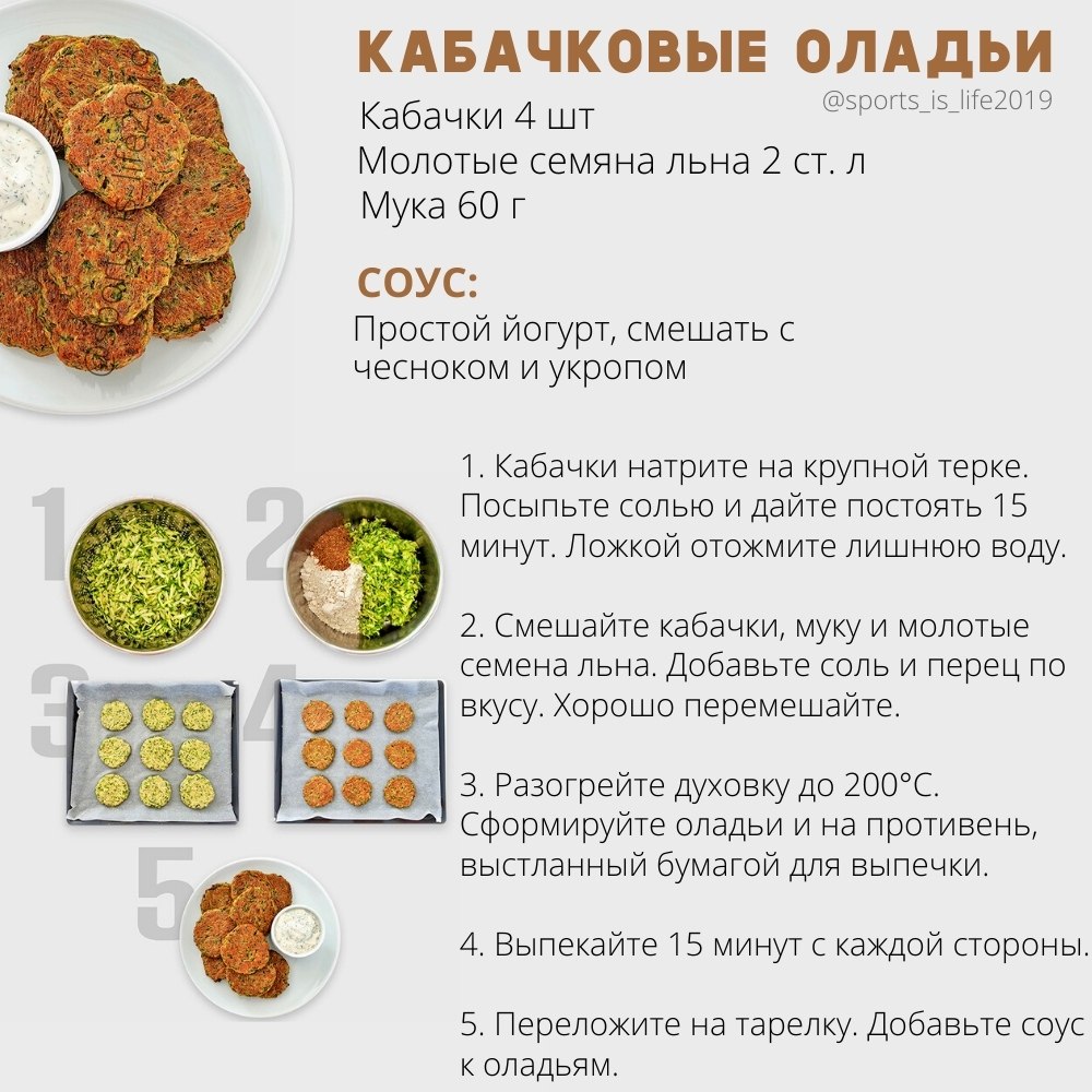 Рецепт кабачковых оладий в мультиварке