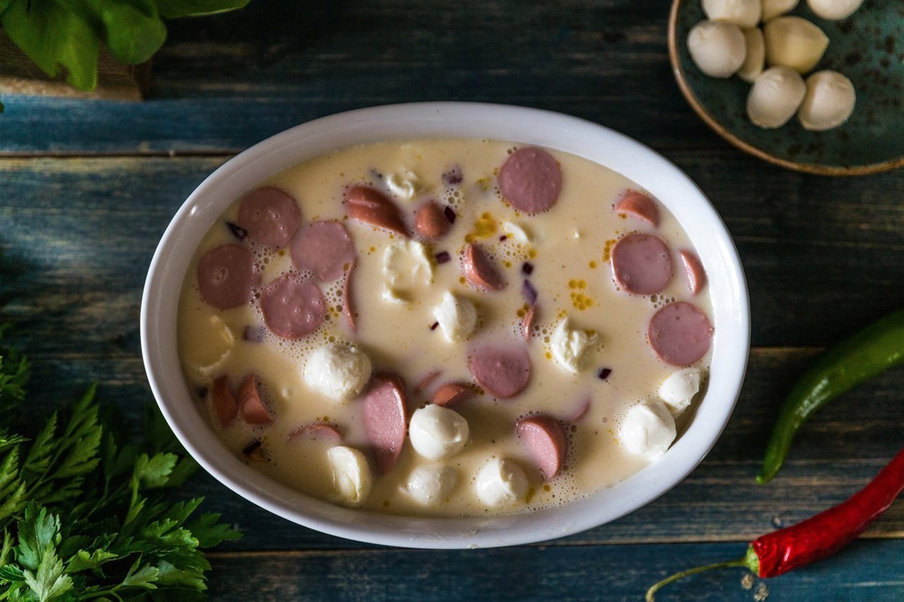 Мачанка с сосисками