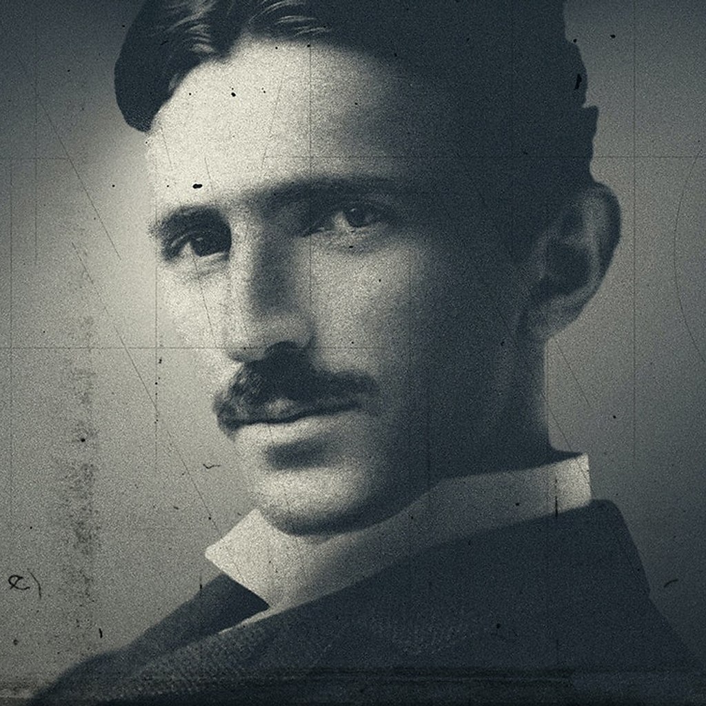 Никола Тесла фото в молодости