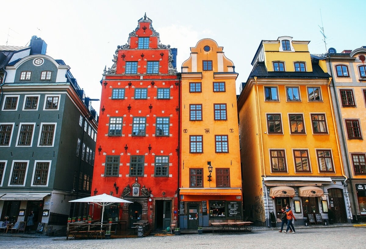 Старый город Стокгольма Гамла стан