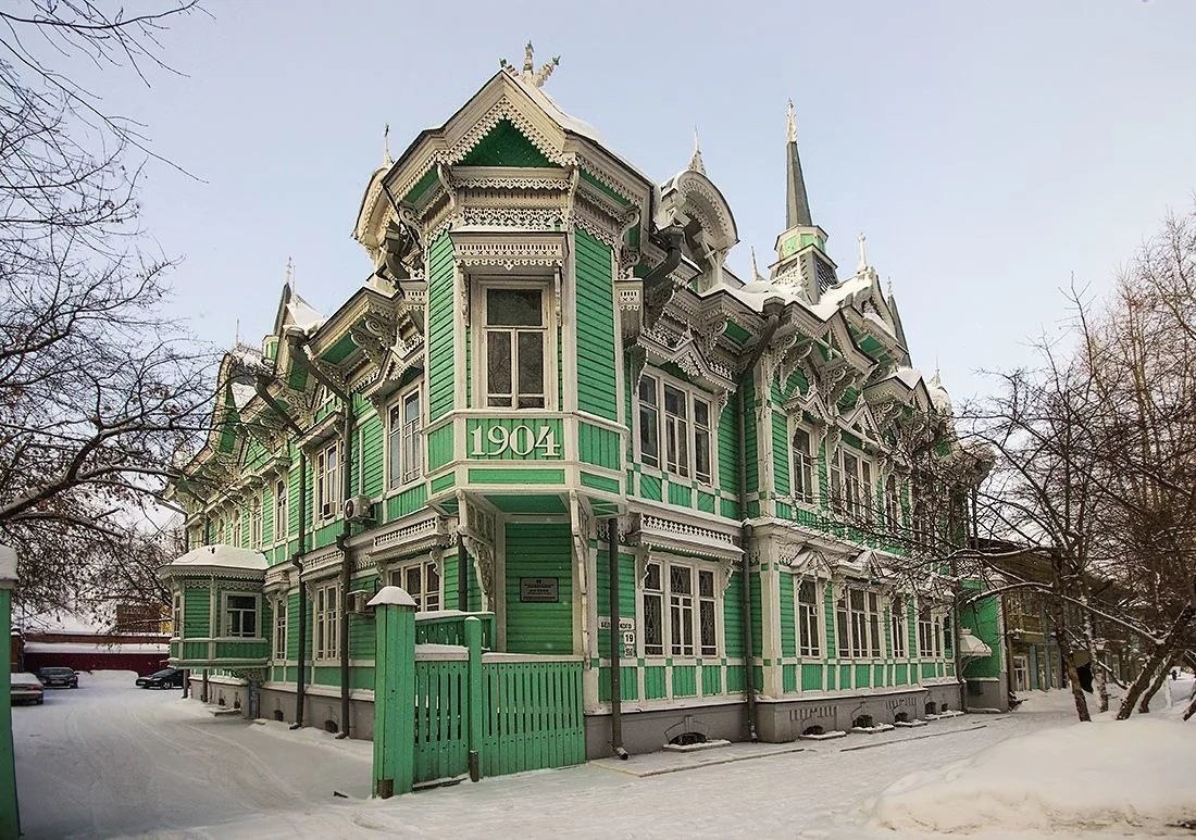 Памятники деревянного зодчества Томск