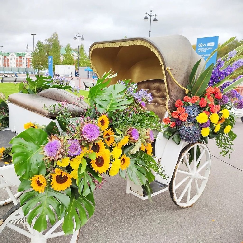 Фестиваль цветов в Санкт Петербурге 2019