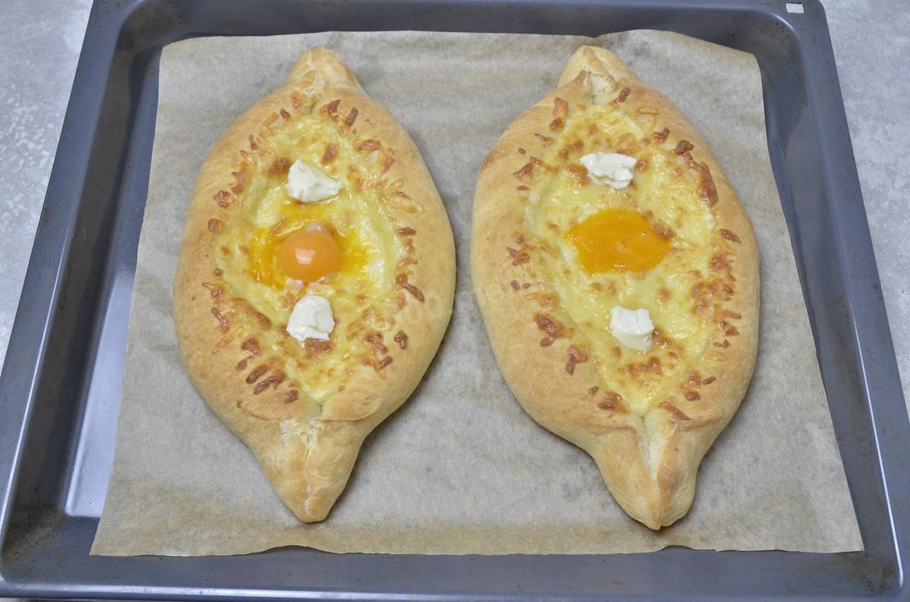 Хачапури по аджарски рецепт с фото лодочка пошаговый рецепт с творогом и сыром