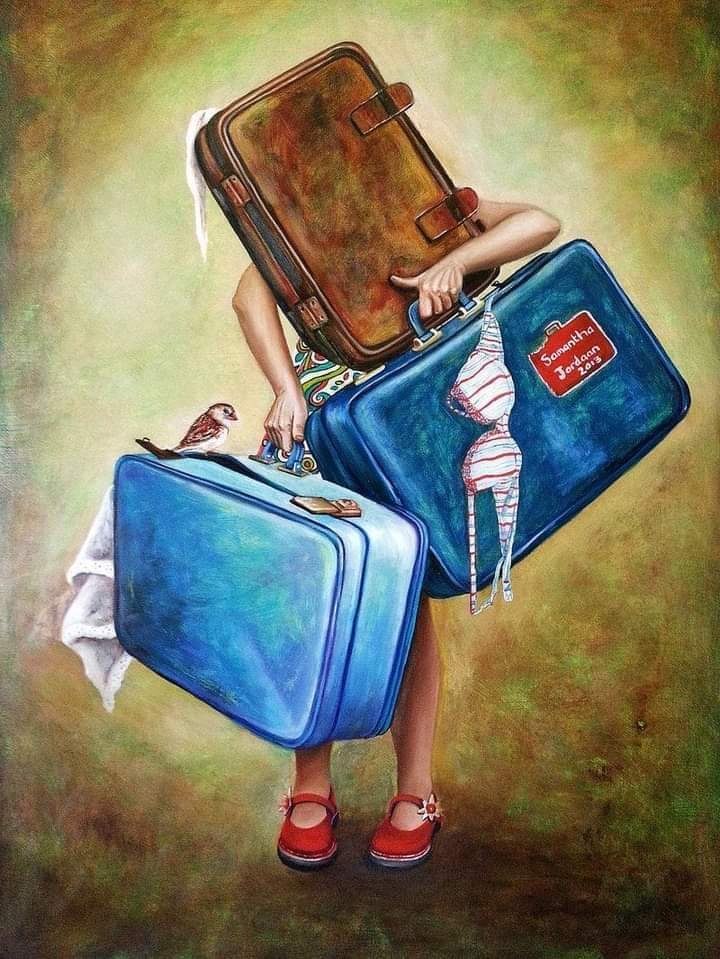 Жен чемоданы