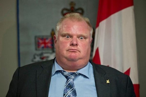 Вечно обдолбанный мэр Торонто.Мэр города Торонто, США, Rob Ford заслуживает номинации на самого ...