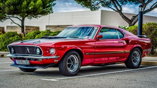 Ford Mustang Mach 1, 1969.