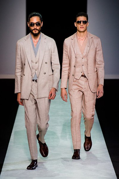 Giorgio Armani.MENSWEAR, ÌÈËÀÍÊÎËËÅÊÖÈß ÂÅÑÍÀ-ËÅÒÎ 2014 - 30
