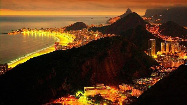  --, . Night of Rio de Janeiro, Brazil.