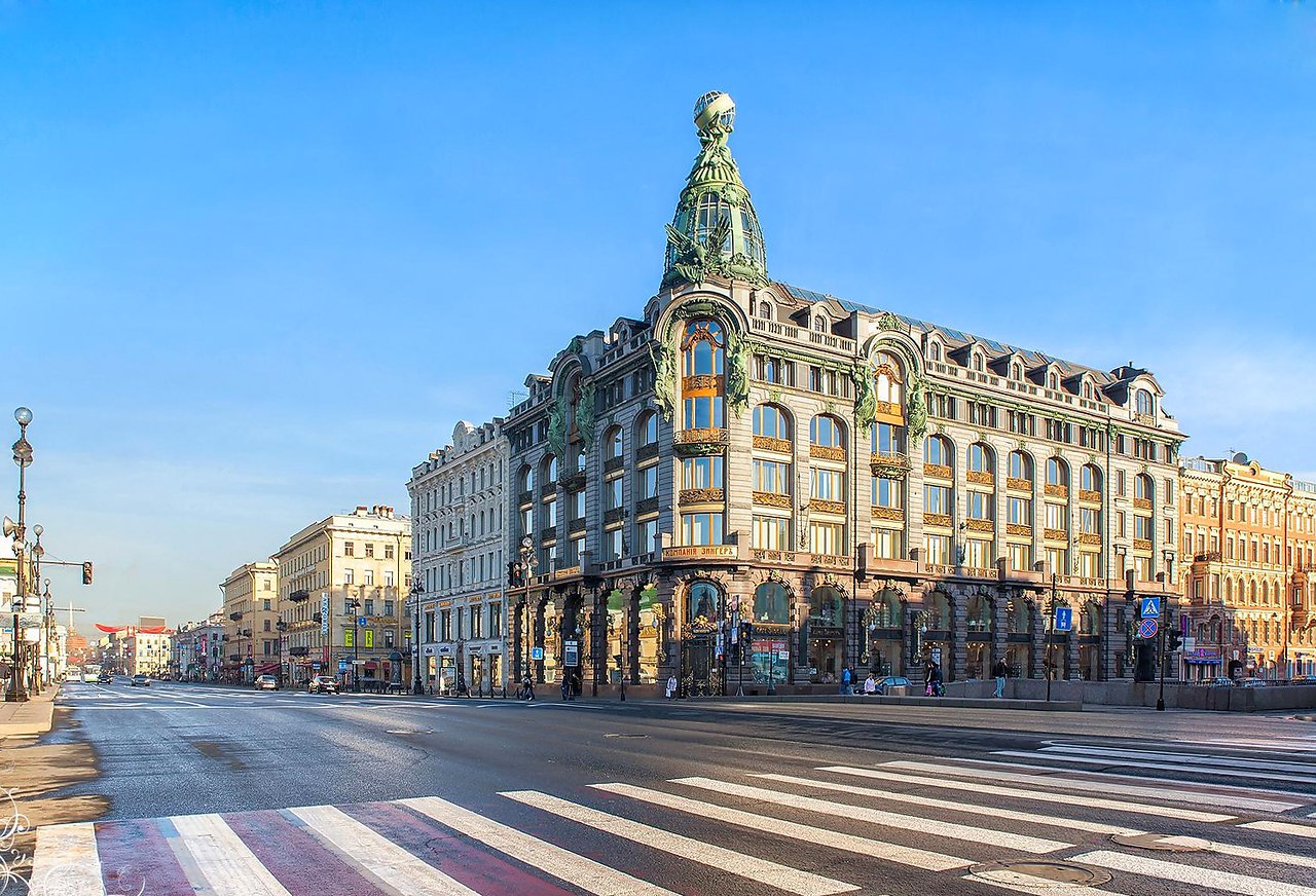 дом зингера в санкт петербурге книжный магазин