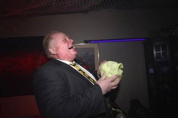 Вечно обдолбанный мэр Торонто.Мэр города Торонто, США, Rob Ford заслуживает номинации на самого ... - 3