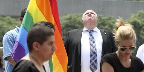 Вечно обдолбанный мэр Торонто.Мэр города Торонто, США, Rob Ford заслуживает номинации на самого ... - 5