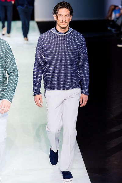 Giorgio Armani.MENSWEAR, ÌÈËÀÍÊÎËËÅÊÖÈß ÂÅÑÍÀ-ËÅÒÎ 2014 - 32