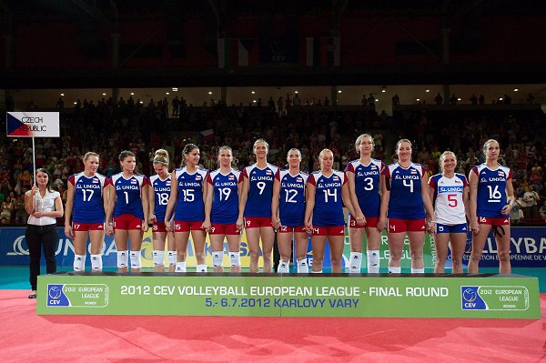 2012 CEV Volleyball European League - Women.AWARDING CEREMONY - 21
