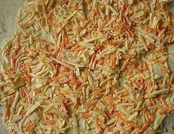 Лаваш с морковью и сыром.Время приготовления: около 20 минут.Ингредиенты:Лаваш — 1 шт.Морковь — 2 ... - 3